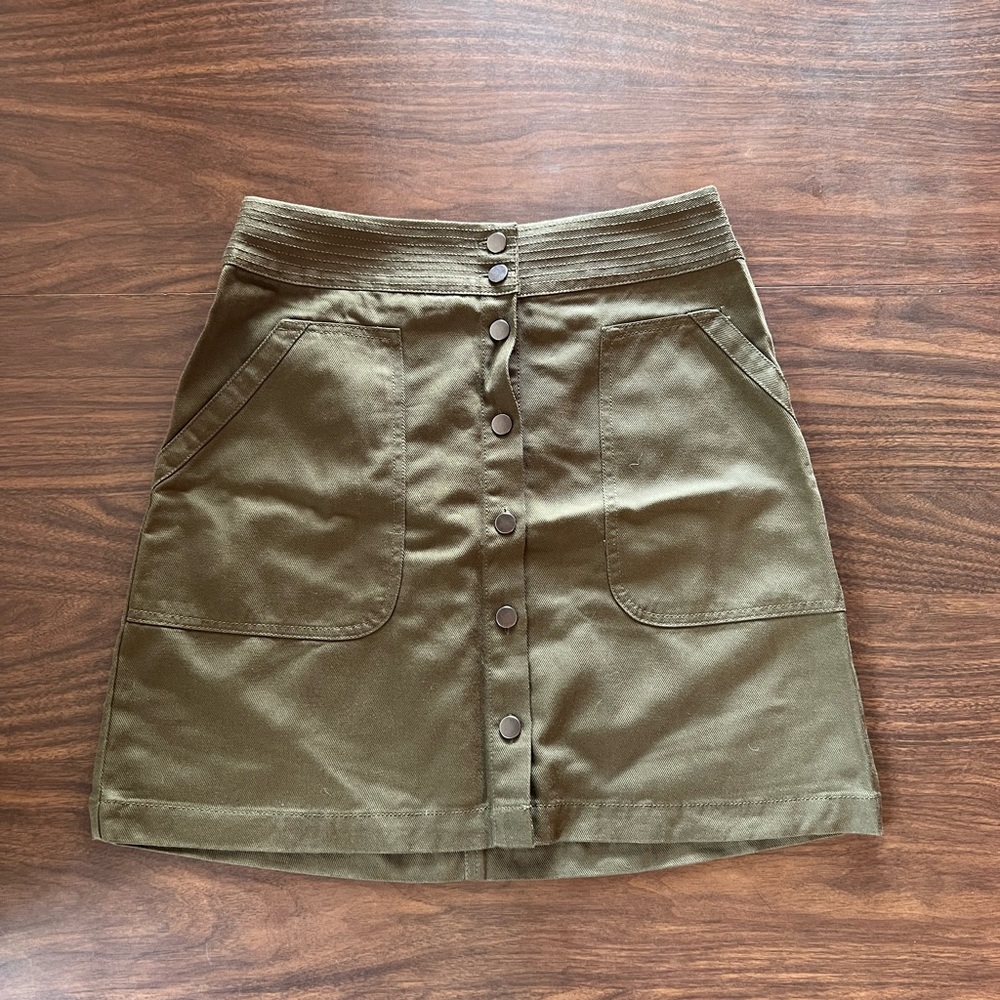 Banana Republic Button Up Skirt